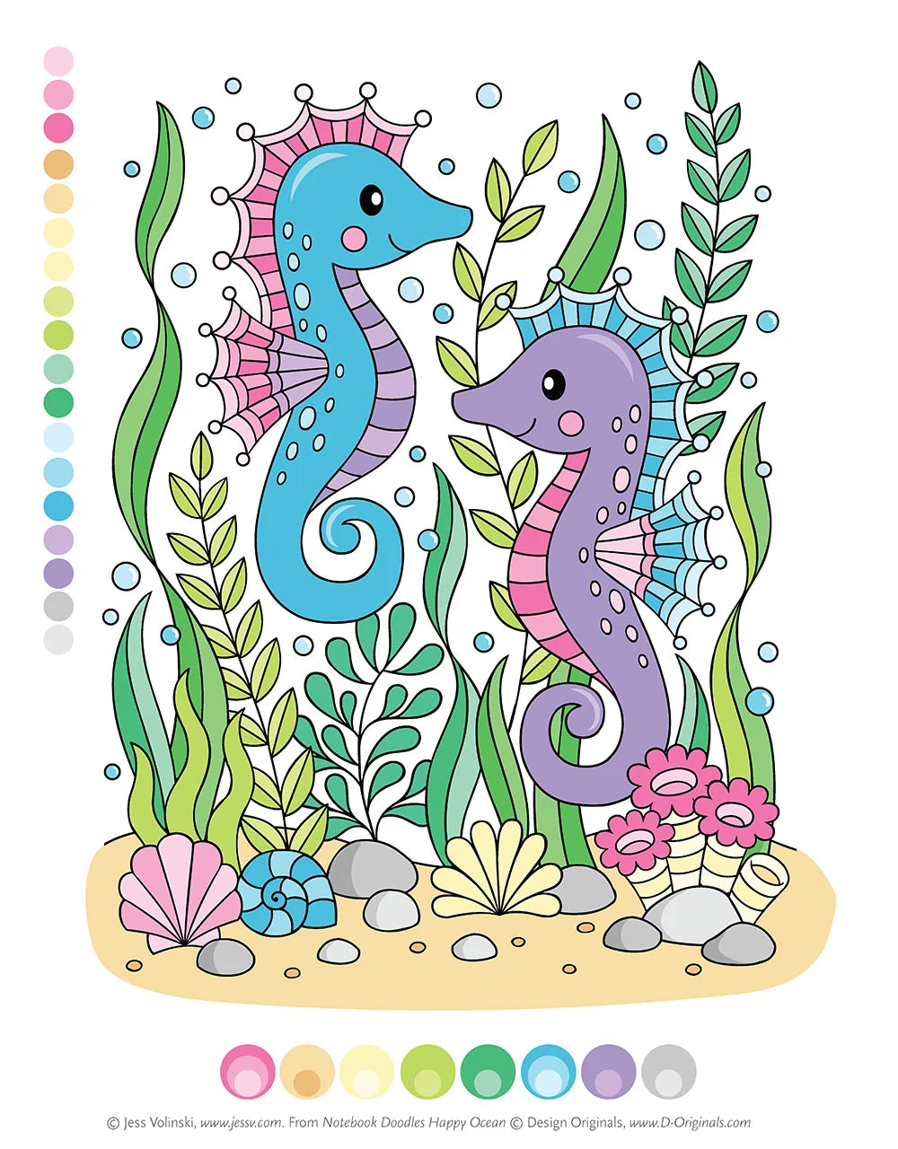 Notebook Doodles Happy Ocean