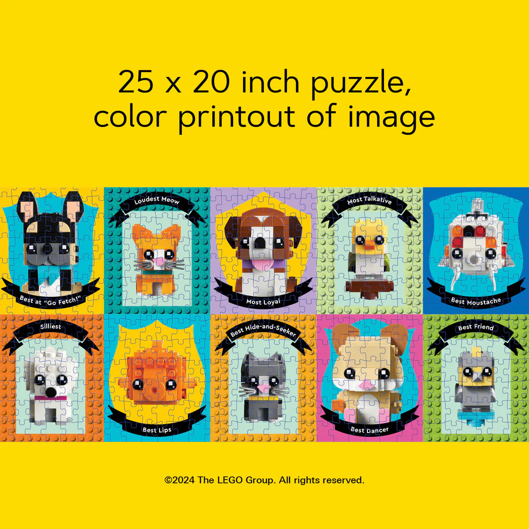 Lego Pet Pals 1000 pc Puzzle