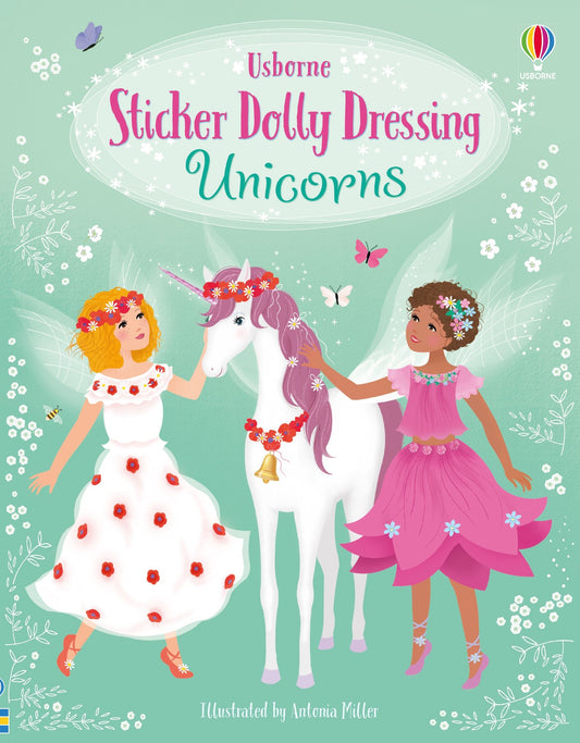 Sticker Dolly Dressing Unicorns