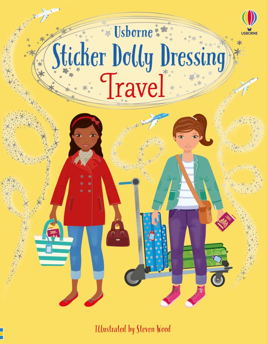 Sticker Dolly Dressing Travel