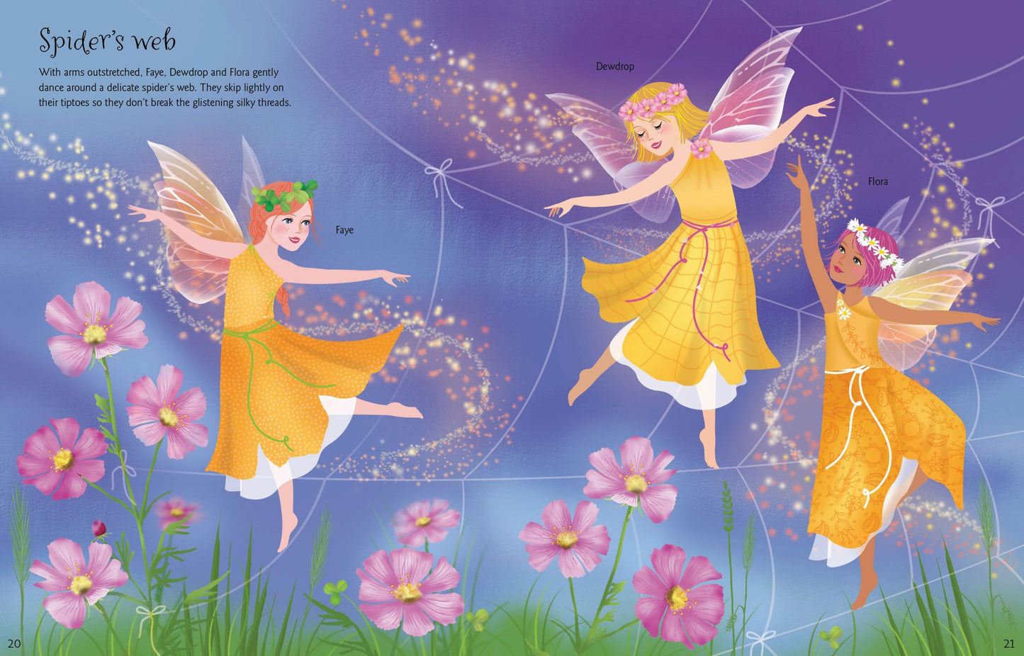 Sticker Dolly Dressing Dancing Fairies