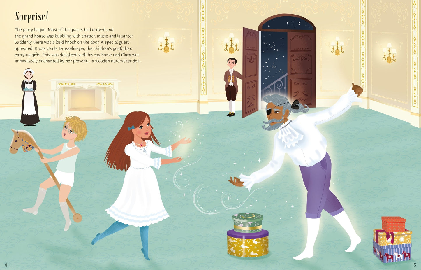 Sticker Dolly Dressing The Nutcracker