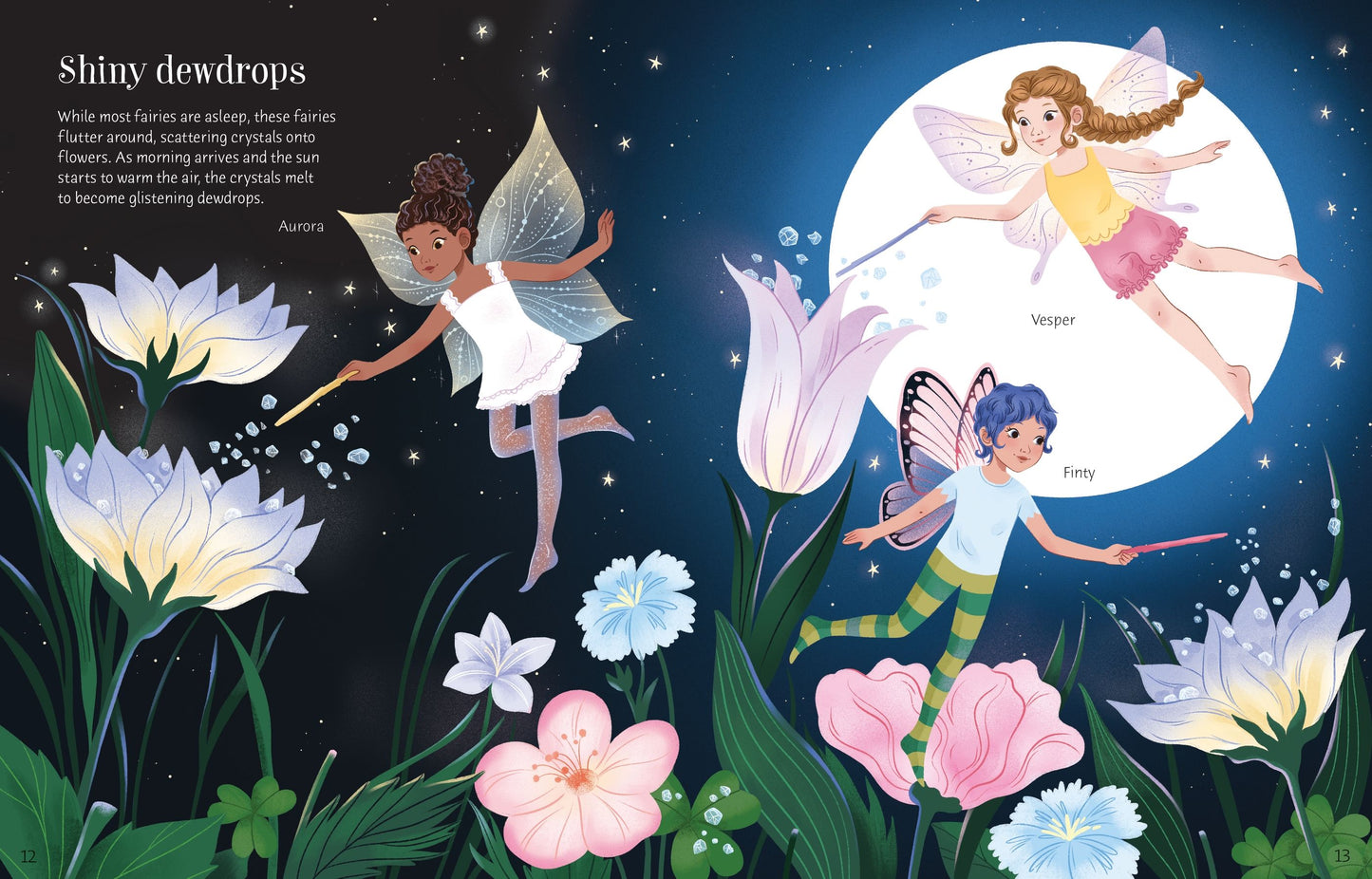 Sticker Dolly Dressing Crystal Fairies