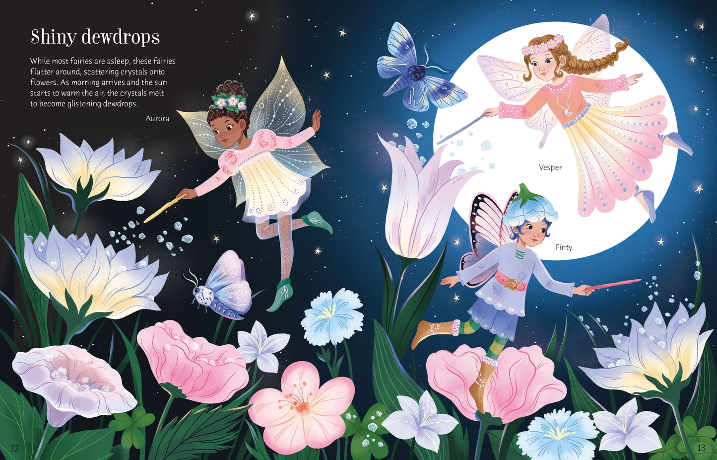 Sticker Dolly Dressing Crystal Fairies