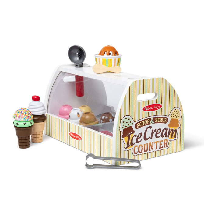 Scoop and Serve Ice Cream Counter