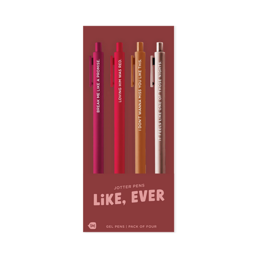 Like, Ever Swiftie Jotter Pens Set