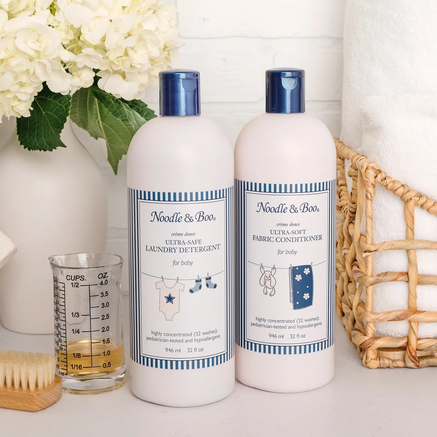 Ultra-Safe Baby Laundry Detergent 32oz Créme Douce