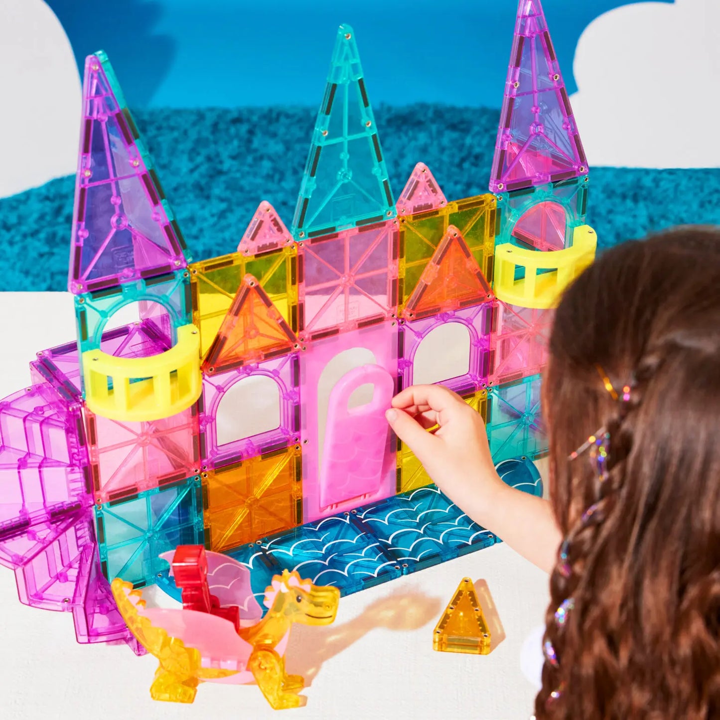 Magna-Tiles 48pc Castle Set