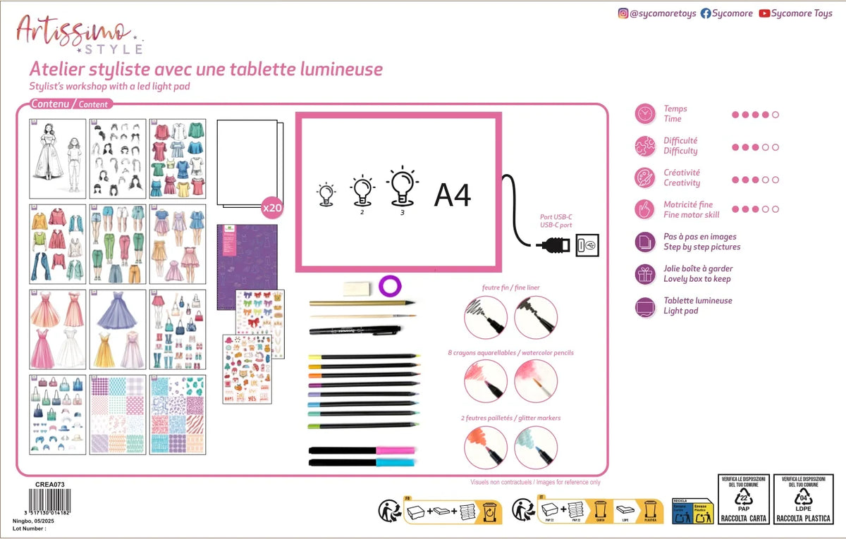 Fashion Workshop Light Pad