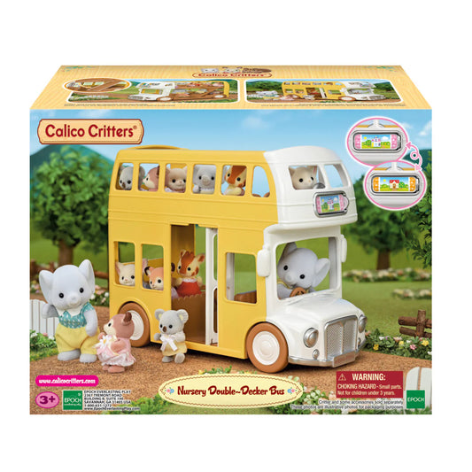 Calico Critters Double Decker Nursery Bus