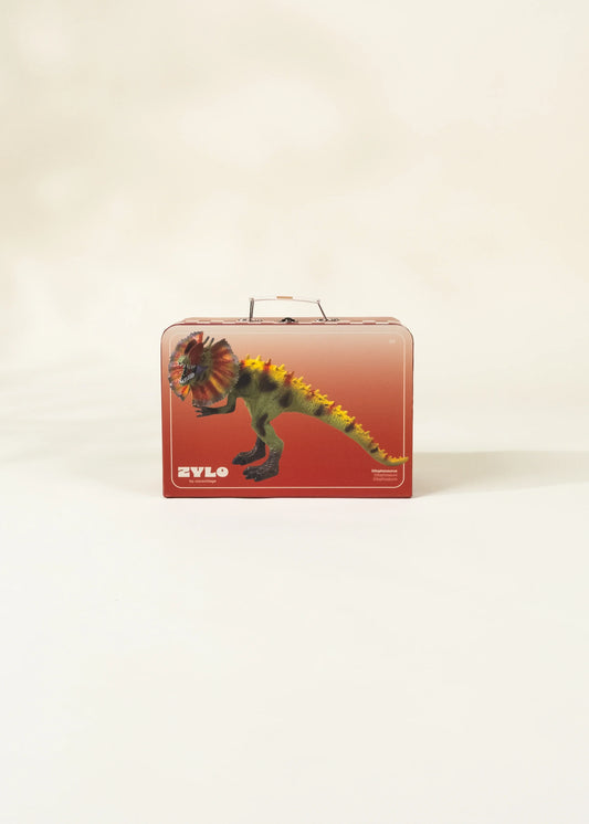 Dilophosaurus Dinosaur in a Box