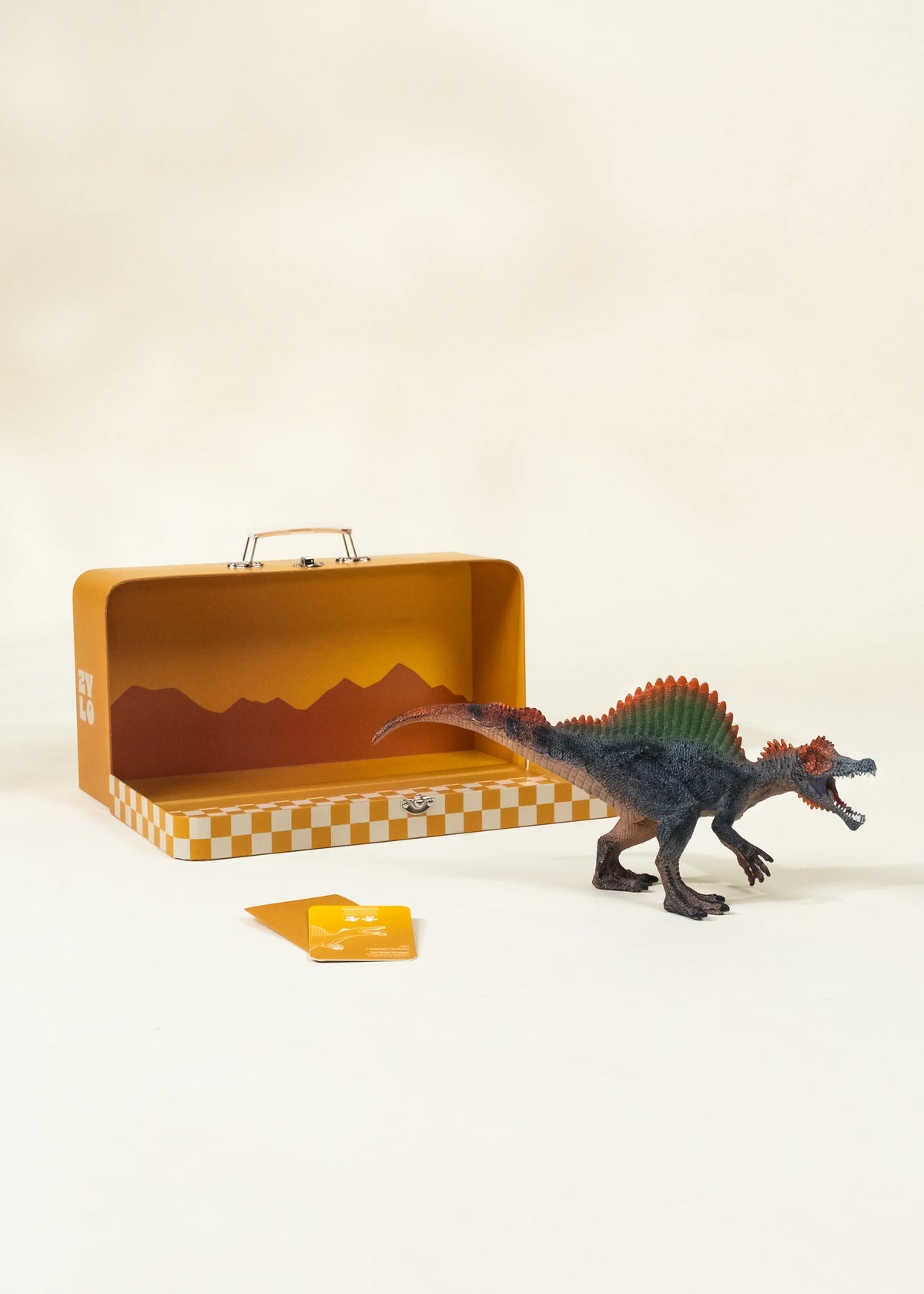 Spinosaurus Dinosaur in a Box