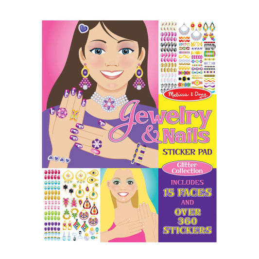 Jewelry and Nails Sticker Pad