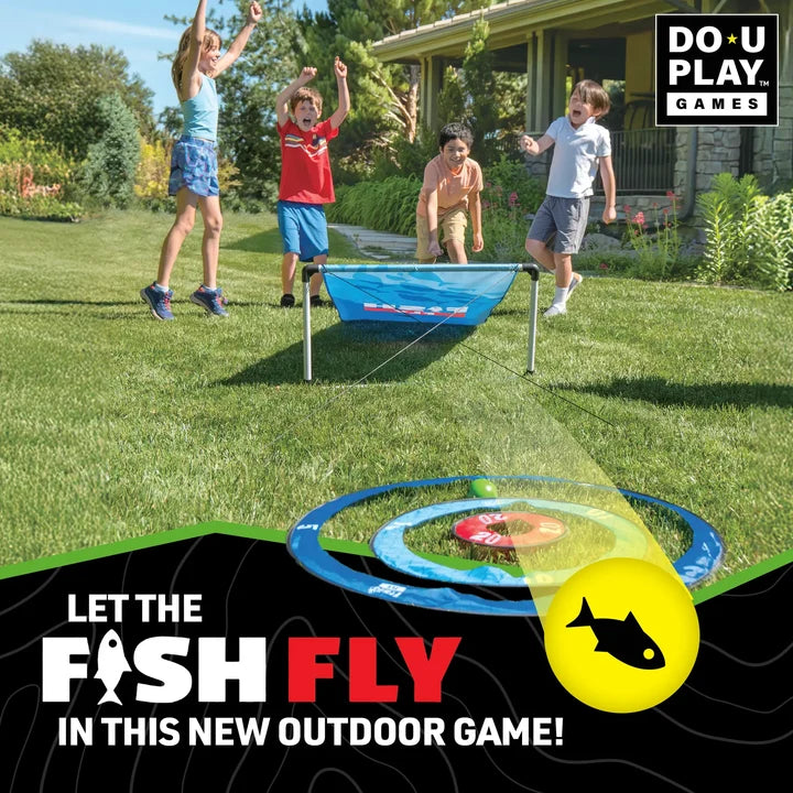 Do-U-Play Fish Fly Yard Game
