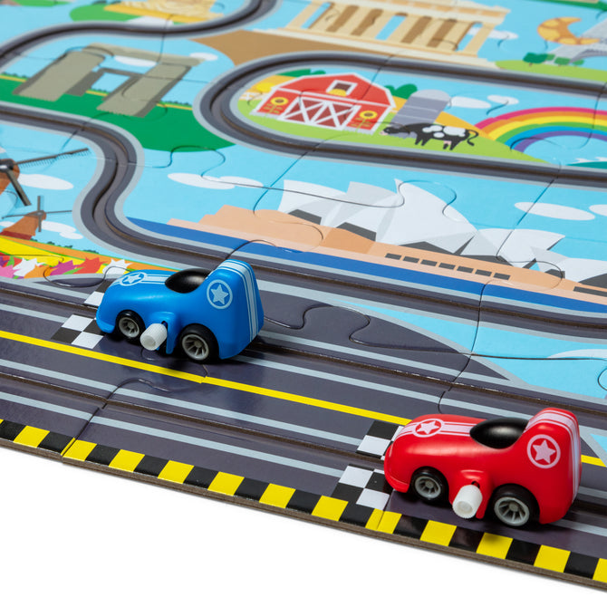 Race Track Floor Puzzle