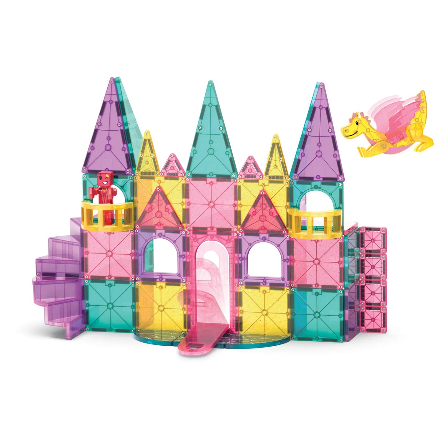 Magna-Tiles 48pc Castle Set