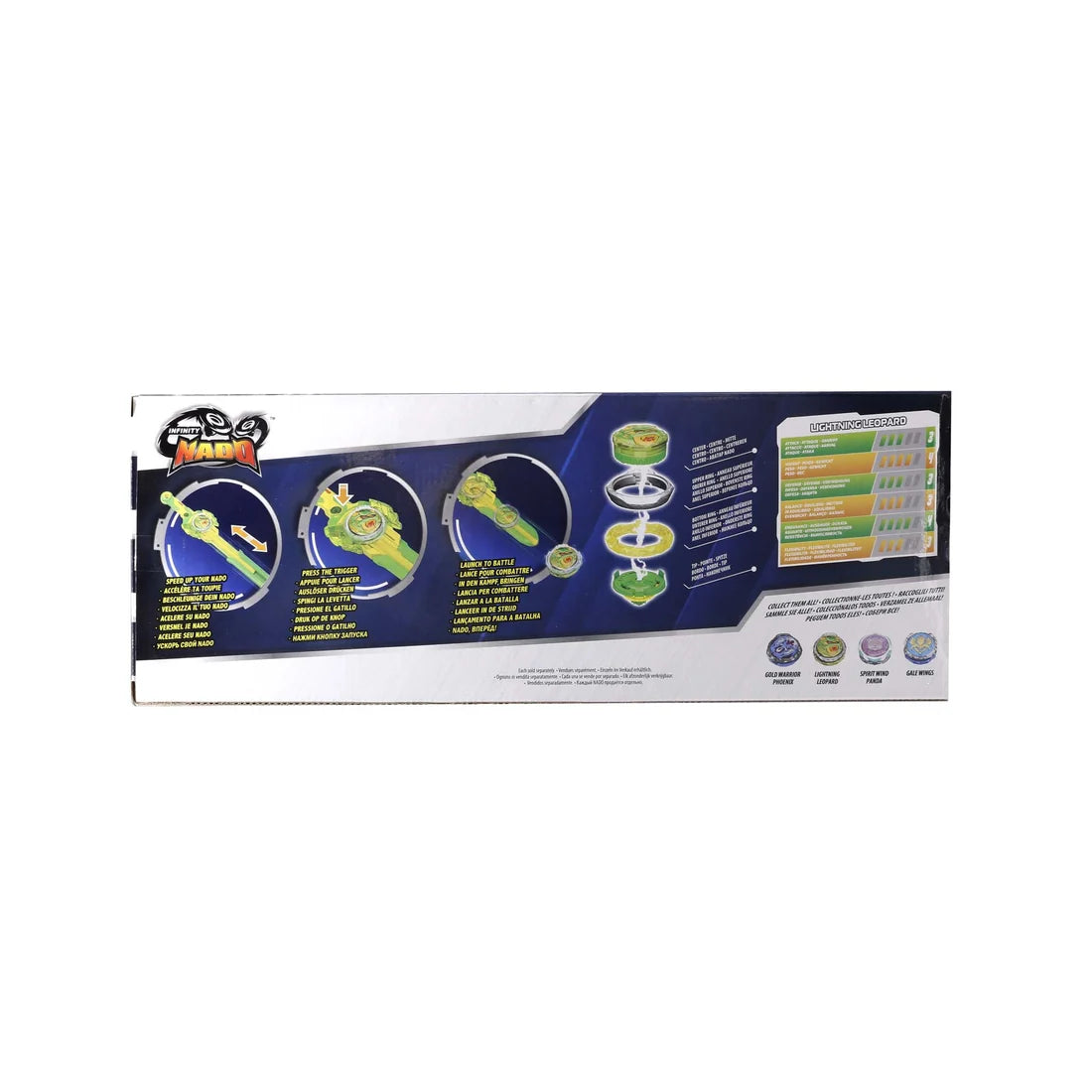Infinity Nado Power Pack Lightning Leopard Sword & Nado