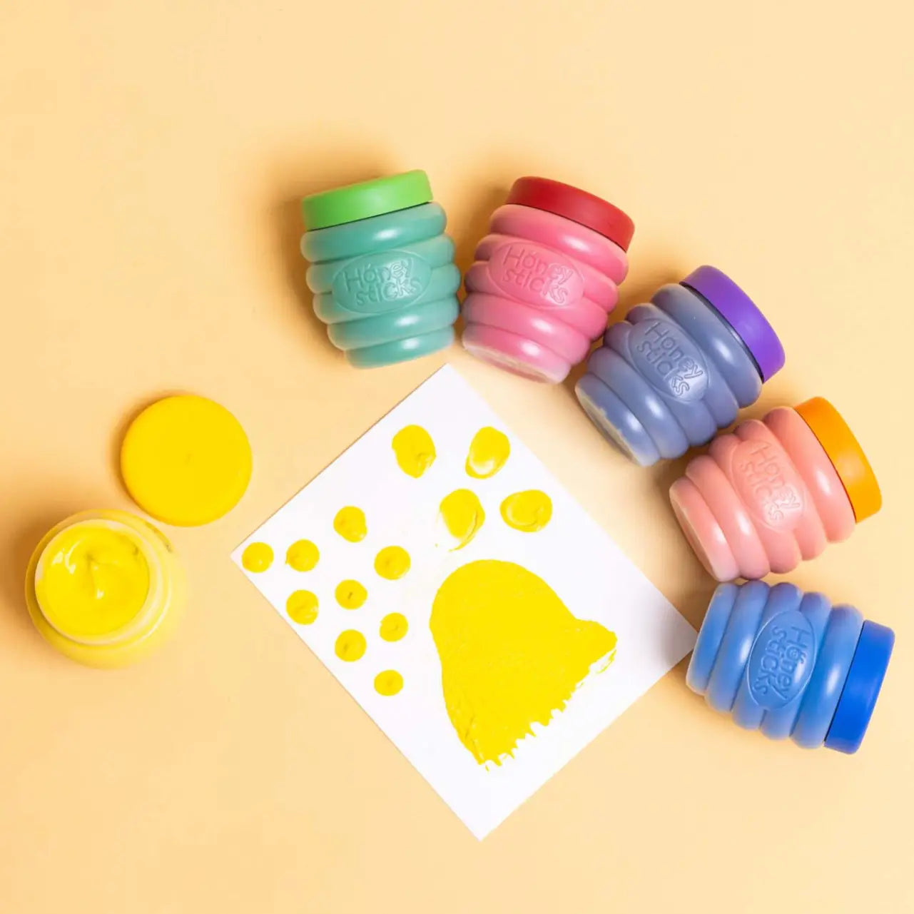 Honeysticks Finger Paints