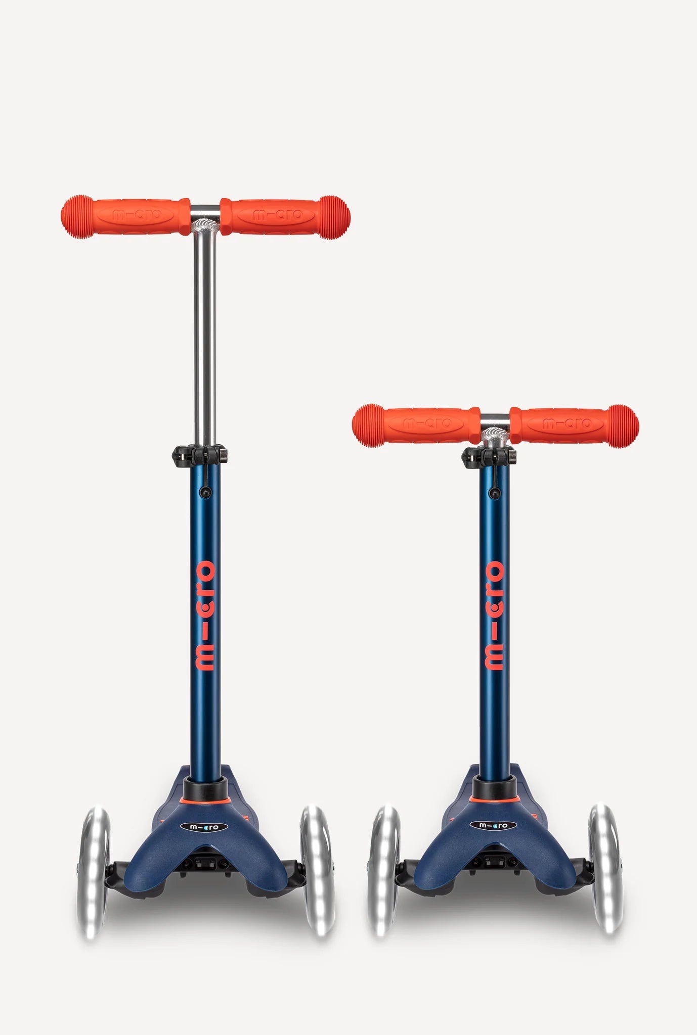 Navy Micro Mini LED Scooter