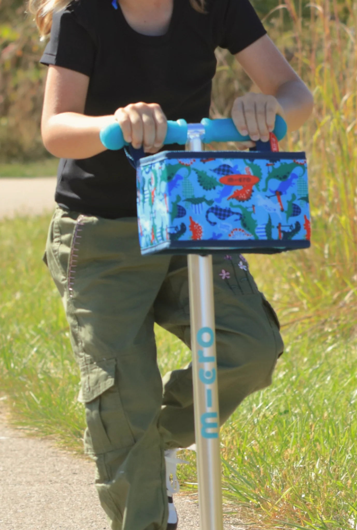 Dino Micro Scooter Basket