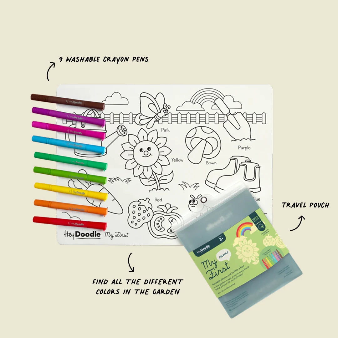 My First Colors Coloring & Doodle Mat