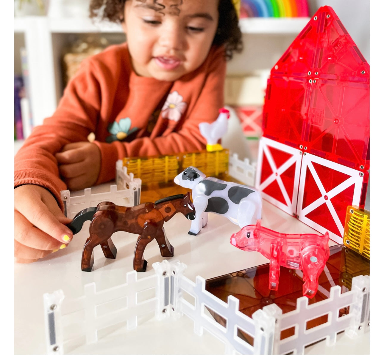 Magna-tiles Farm Animals