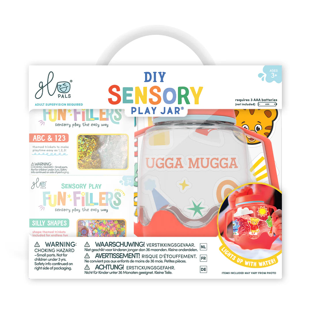 DIY Sensory Jar Gift Set Daniel Tiger