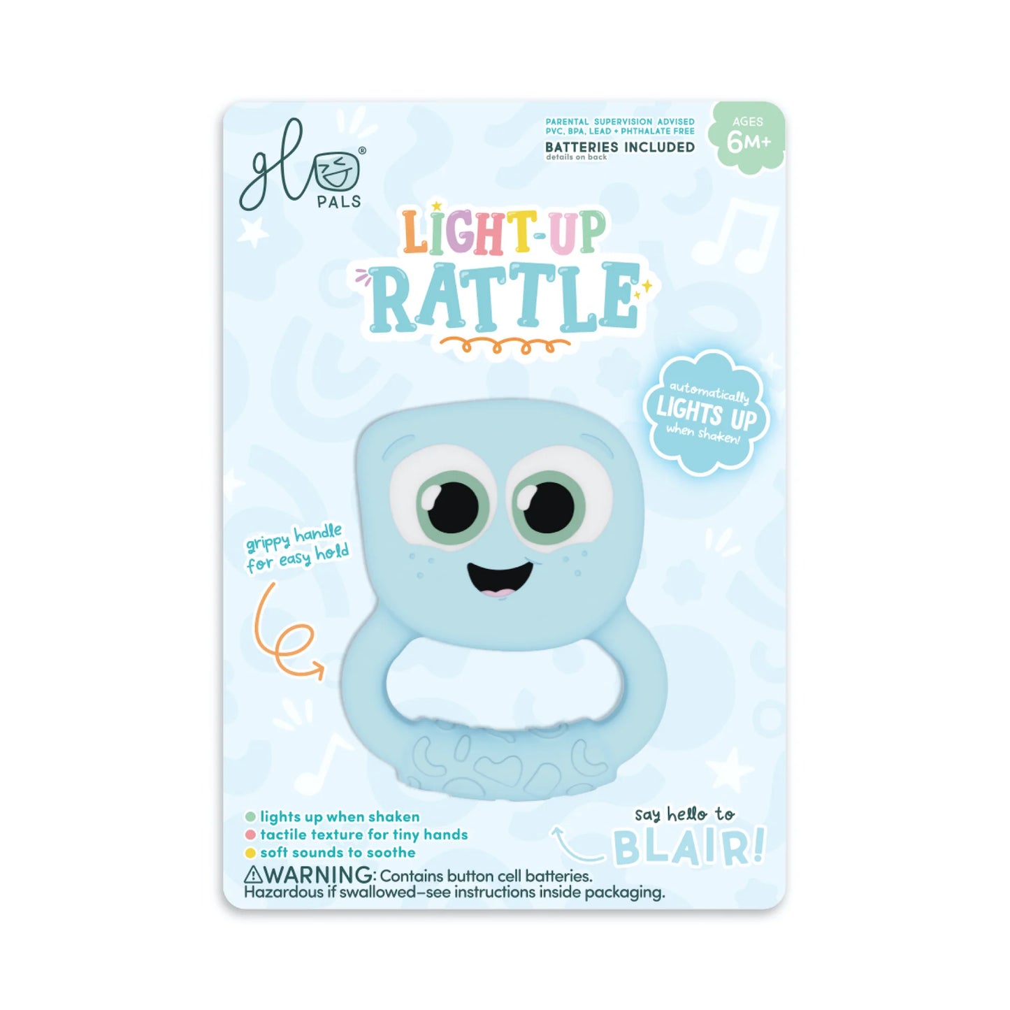 Glo Pals Blair Light-Up Rattle