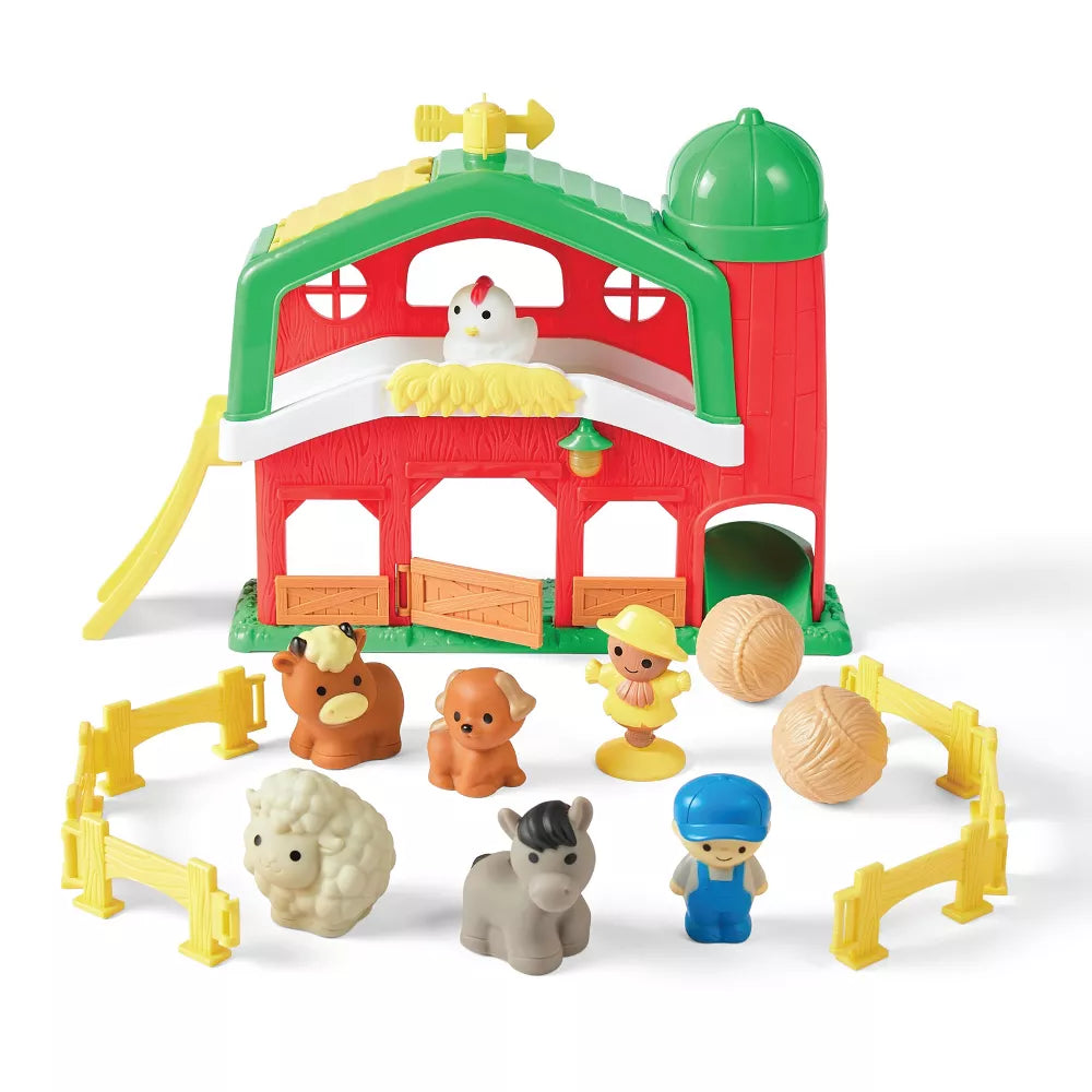 Kidoozie Barnyard Farm Playset