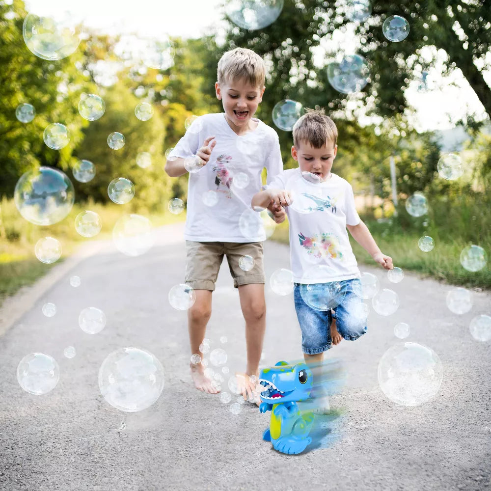 Maxx Bubbles Bump N' Go Dino Bubbler