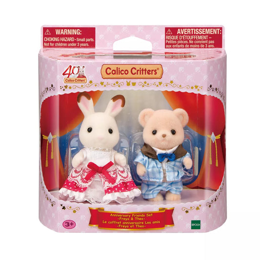 Calico Critters Anniversary Friends Set Freya & Theo