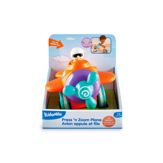 Kidoozie Press 'n Zoom Plane