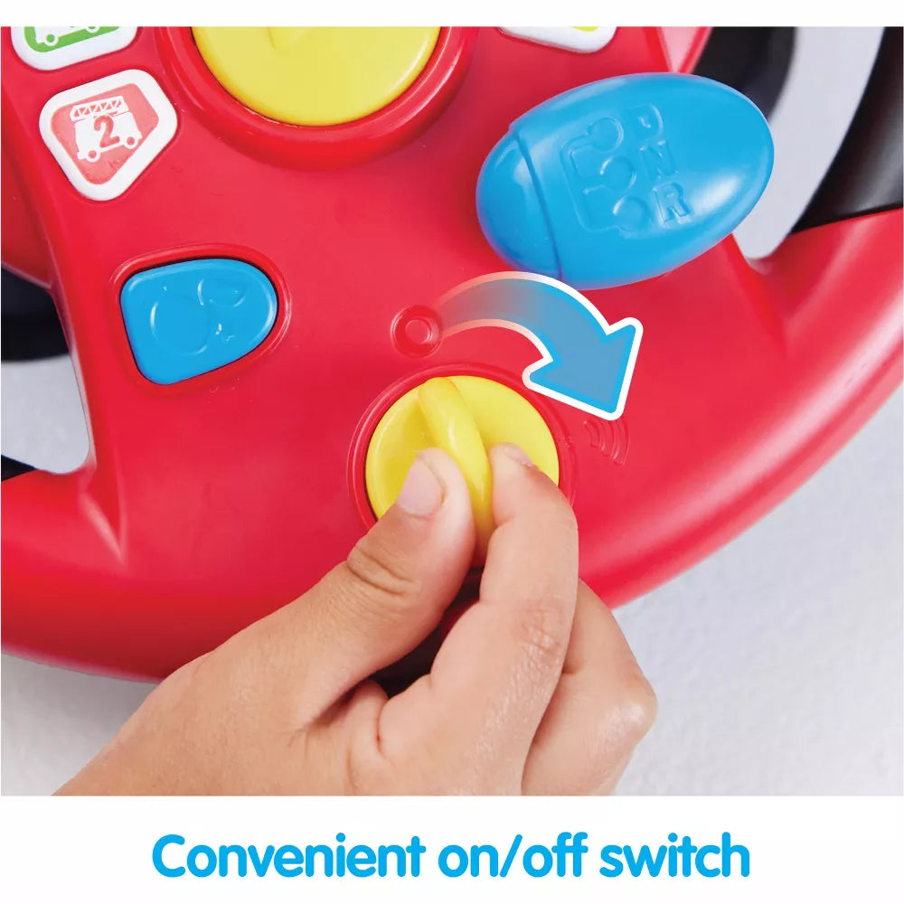 Kidoozie Rev 'N Learn Activity Wheel