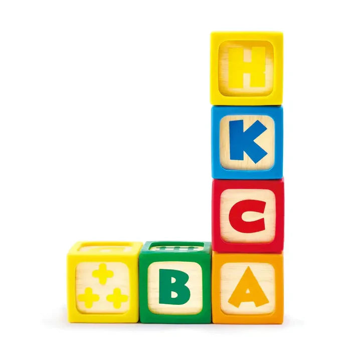 Grip n Stack Silicone & Wood Blocks