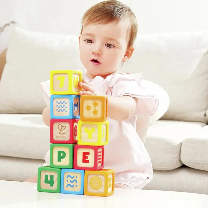 Grip n Stack Silicone & Wood Blocks