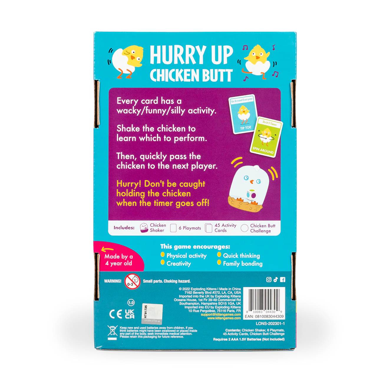 Hurry Up Chicken Butt