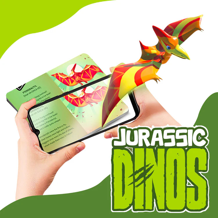 Interactive AR Book Set (Dinos, Pet Party, and Sea Creatures)