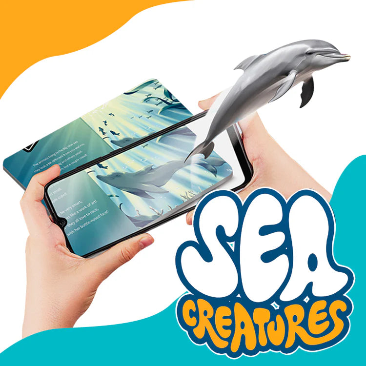 Interactive AR Book Set (Dinos, Pet Party, and Sea Creatures)