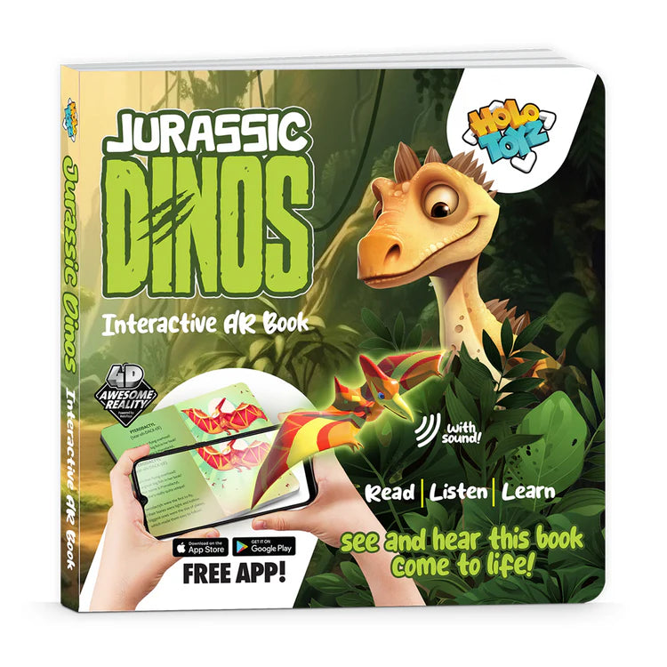 Interactive AR Book Set (Dinos, Pet Party, and Sea Creatures)