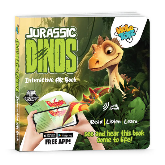Interactive AR Book Set (Dinos, Pet Party, and Sea Creatures)
