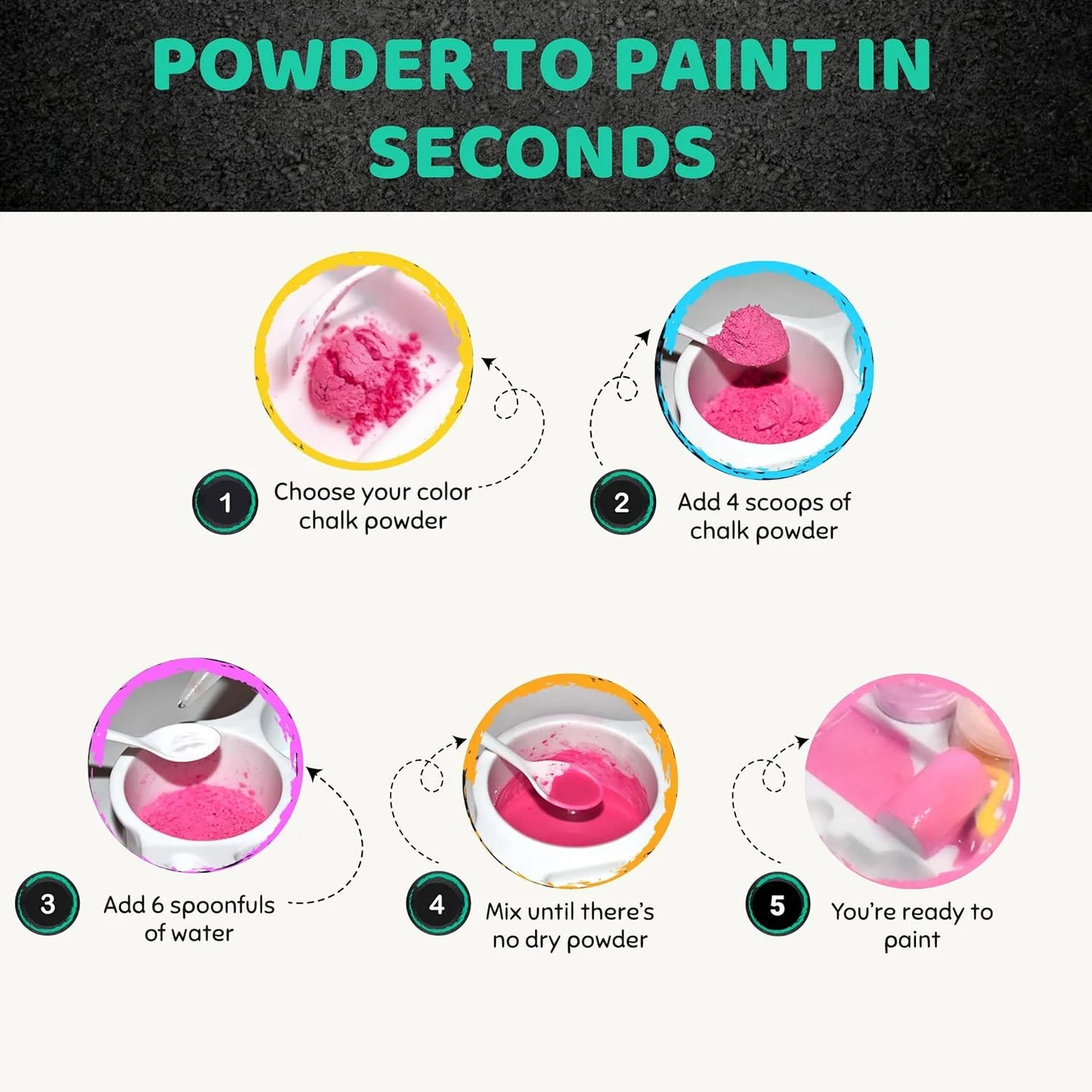 DIY Sidewalk Chalk Paint Deluxe Set
