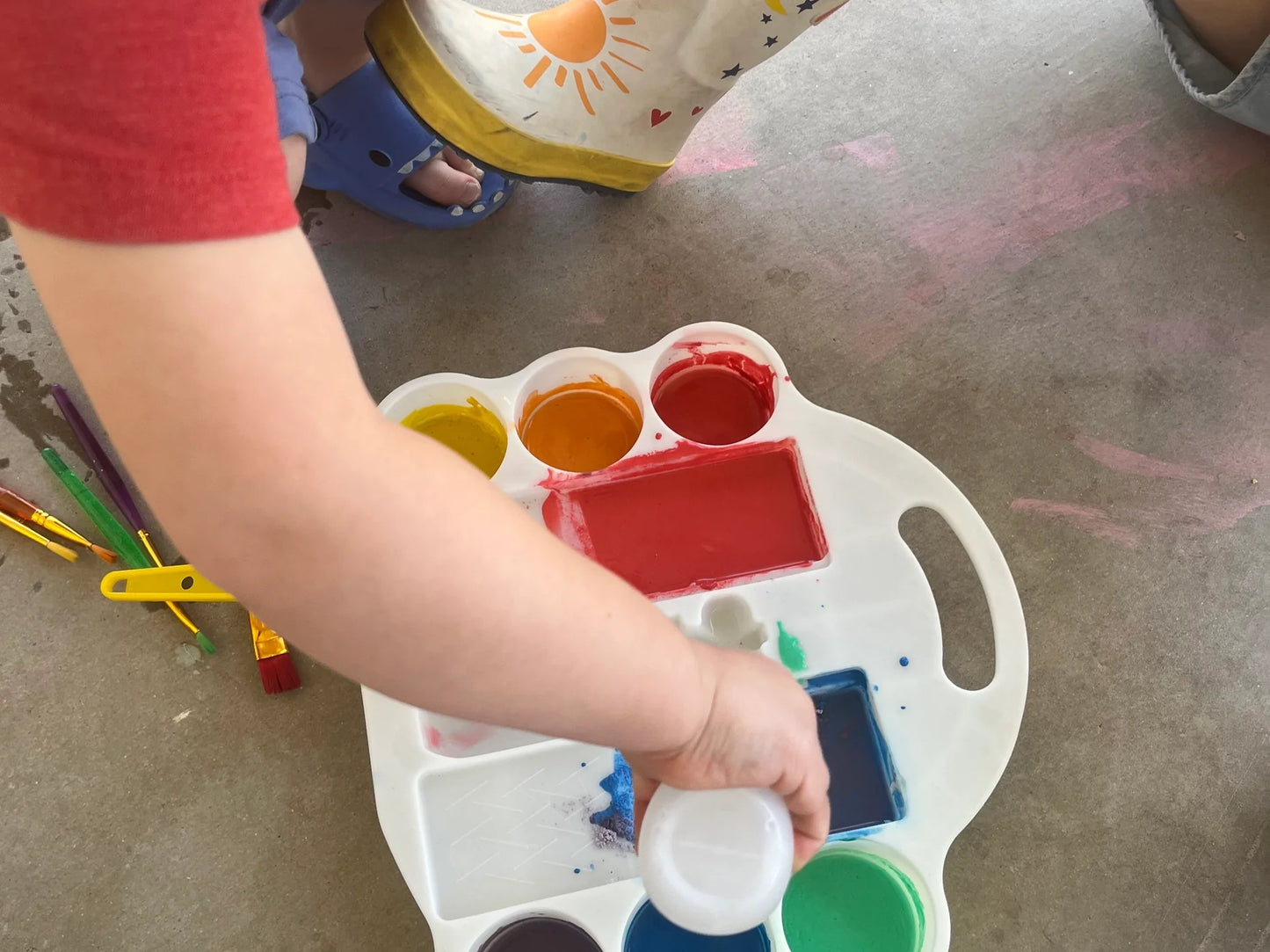 DIY Sidewalk Chalk Paint Deluxe Set