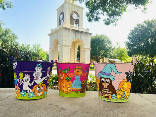 Halloween Buckets for Girls