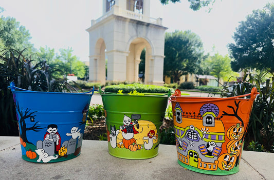 Halloween Buckets for Boys