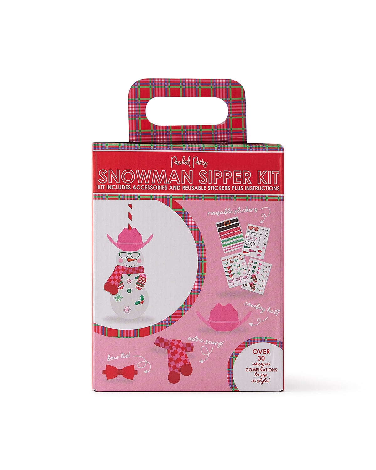 Holiday Snowman Sipper Bundle