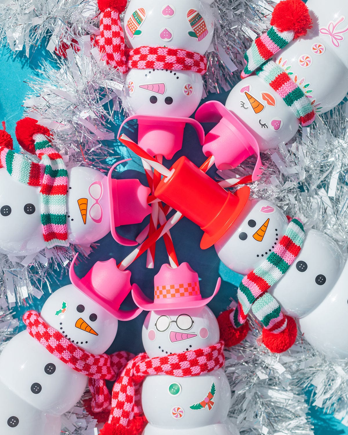 Holiday Snowman Sipper Bundle