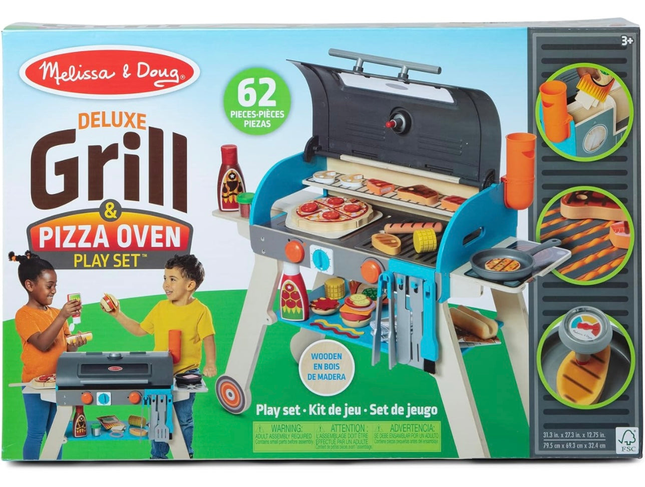 Grill & Pizza Oven Play Set