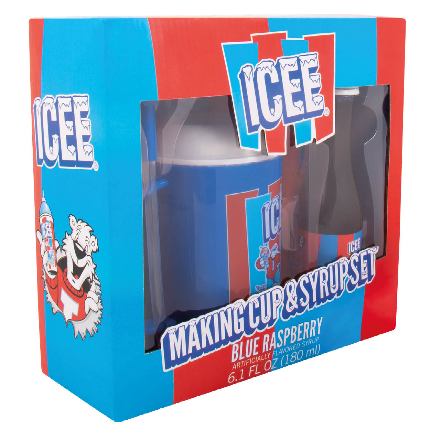 Icee Making Cup and Syrup Set