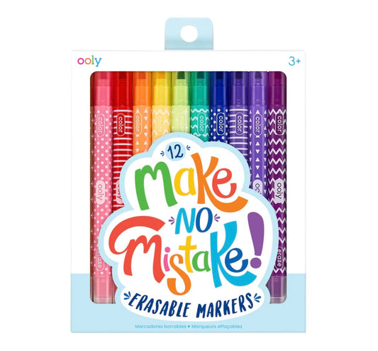 Make No Mistake Erasable Markers 12pk