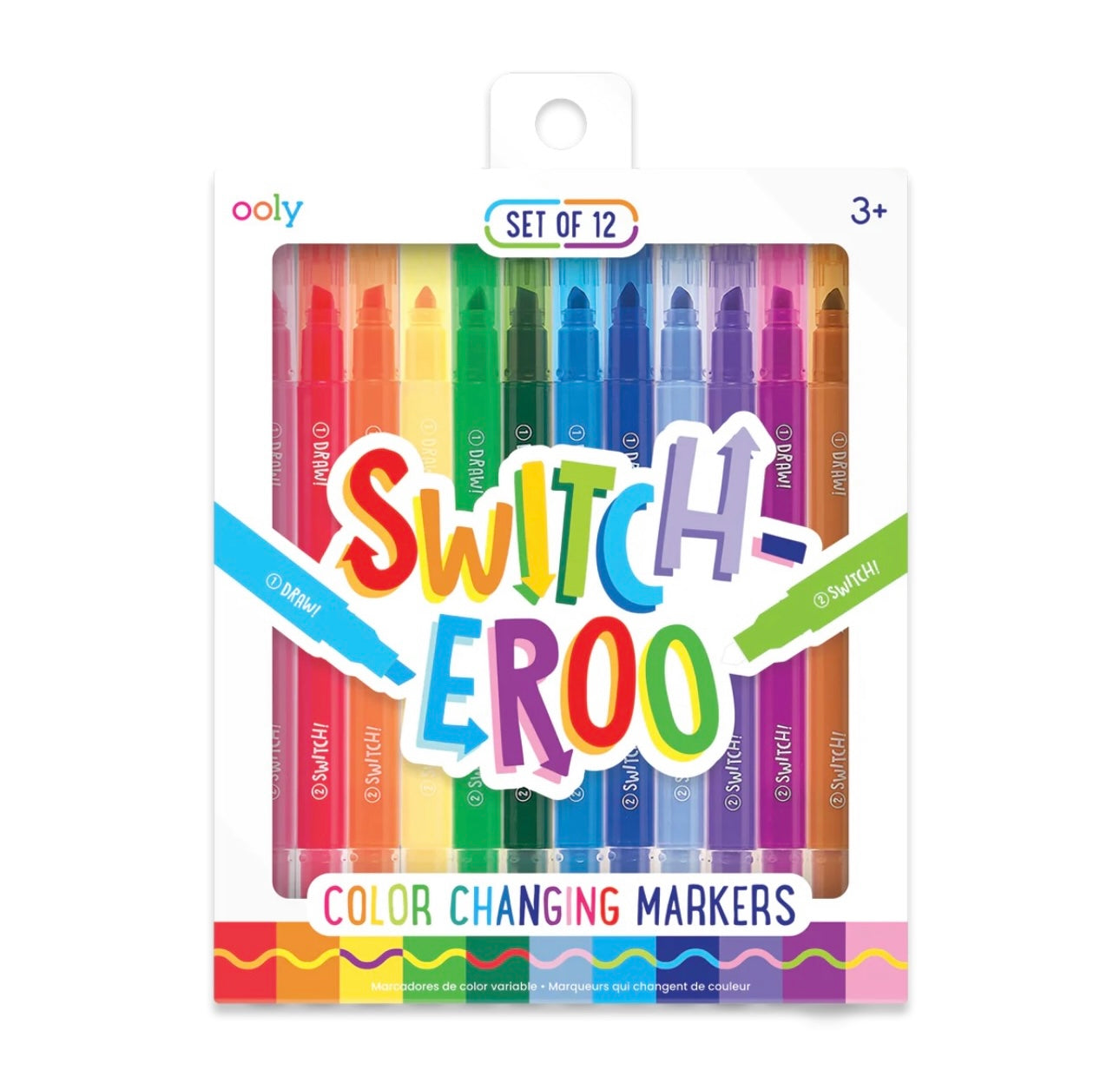 Switch-eroo Color Changing Markers 12 pk